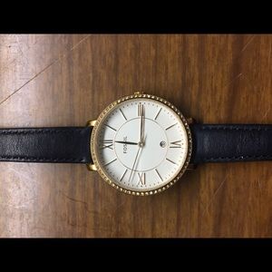 Rose Gold Customizable Fossil Watch